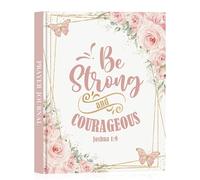 Lanpn Diario de Oración para Mujeres, Cuaderno de Oraciones 68 Semanas Devocional, Diario Cristiano Estudio de La Biblia, Bible Prayer Study Journal, Regalos Religiosos, Cubierta de Cuero, Inglés