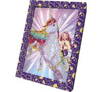 Lansay | COLLECTION SEQUINS - UNICORN ACADEMY SOPHIA & WILDSTAR | Kit creativo con marco unicornio, lentejuelas, alfileres y caja | Manualidad para niñas desde 7 años