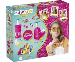 Lansay - Cutie STIX Original - Kit creación Pulseras para niños Desde 6 años - Fabricación Joyas - Corta y CREA Tus Cuentas - Actividad Manual niños - Manualidades Creativas - Idea Regalo cumpleaños