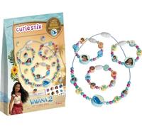Lansay - Cutie Stix Vaiana 2 Flower Vibes - Set de Joyas - Desde 6 Años | Collares y Pulseras - Barritas Perforadas y Lámina de Adornos - Montaje Sencillo - Licencia Oficial de Disney Incluida