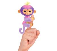 Lansay FINGERLINGS Magic Moods Elise - Cuelga Ella en tu Dedo, su corazón se Enciende según tu Estado de ánimo, se comunica con 70 Sonidos y reacciones, Pilas Incluidas, Juguete Interactivo a Partir