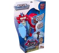 Lansay Flying Heroes Transformers Optimus Prime - Figura voladora y su Lanzador - Personajes de Cine - A Partir de 6 años