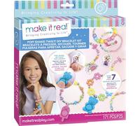 Lansay - Kit de creación de 7 Pulseras para niños a Partir de 8 años con Pop It, Twist & Shake Charms - Kit de Pulseras para prensar, sacudir y Girar - Ocio Creativo