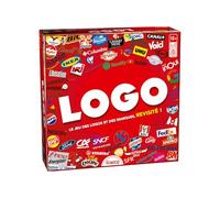 Lansay - Logo - Juego de Mesa de Logotipos y Marcas - Más de 1500 Preguntas sobre los Logotipos del Diario - Incluye Tarjetas de acción para más suspenso - Juego Divertido y Educativo a Partir de 12