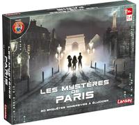 Lansay - Los Misterios de París - Juego de Investigación - Desde 10 Años | Estrategia y Reflexión - 20 Casos Envolventes en la Capital - Monumentos Parisinos por Explorar - De 2 a 6 Jugadores