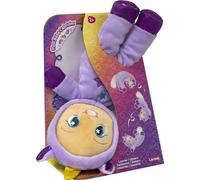 Lansay - MI BEBÉ Volteretas Unicornio - Muñeco Interactivo para niños Desde 2 años - Versión Morada - Muñeca de Peluche Suave Que Hace Volteretas Sola - Regalo Ideal - Funciona sin Pilas