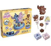 Lansay | Mini DÉLICES - Taller DE Chocolate Stitch & Angel | Kit de repostería Infantil con moldes y Accesorios | Haz Chocolates de Stitch | Creación golosa Desde 6 años