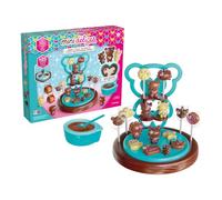 Lansay - MINI DÉLICES - Taller de Choco Marshmallow - Crea Simpáticos Animales y Formas de Chocolate con Corazones de Marshmallow - Haz Piruletas - Taller Completo y Fácil de Usar - A partir de 6 años