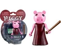 Lansay Piggy - Figura articulada de 10 cm - Piggy - Famoso Personaje de Videojuegos - con Accesorios y código de Descarga - Figuras coleccionables - a Partir de 6 años