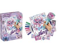 Lansay - PIXELO - Disney Stitch Angel Star - Bolígrafo electrónico creativo niños desde 6 años - Dibujo punteado luminoso y coloreo artístico Disney - Actividad manual sin pantallas Niña y Niño