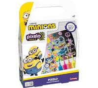 Lansay - PIXELO PHOSPHO 2D - Minions - Kit Creativo de Dibujo fosforescente Infantil de 7 años+ - Ocio Creativo Infantil - Actividad Manual sin Pantalla - Dibujo Luminoso - Ocio Creativo en casa