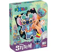 PIXELO - Set Disney : Stitch - Crea bonitos dibujos coloreados en unos instantes - Actividad divertida y creativa para niños - Ocio creativo - Desarrolla la imaginación - A partir de 6 años