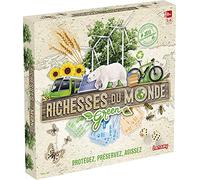 Lansay - Riquezas mundiales - Edición Green - Juego de Mesa ecológico - Adquirir un máximo de Riqueza - Juego Educativo táctico y Familiar - 2 a 6 Jugadores - para niños a Partir de 8 años