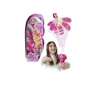 Lansay - Sky Dancers Pretty Poppy - Hada Voladora 18 Cm - Desde 6 Años | Figura que Baila en el Aire - Lanzador Manual Fácil de Accionar - Estimula la Motricidad Fina - Personaje de Colección