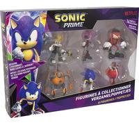 Lansay Sonic Prime Figura de 8 Figuras de 6,5 cm, diseño Aleatorio