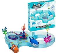 ZHU ZHU AQUARIUM - Circuito de concha - Set de accesorios mini universo submarino - Para niños a partir de 4 años - Construye tu propia aventura para peluches interesantes, sin necesidad de agua -