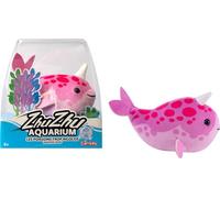 Lansay - Zhu Zhu Aquarium Coral el Narval - Peluche Móvil - Desde 4 Años