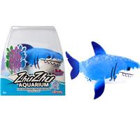 Lansay ZHU ZHU Aquarium Martin Le Tiburón - Azul - Peluche Suave e Interactivo para niños a Partir de 4 años - CREA Historias bajo el océano Encantado - Pescado Interactivo Rigolo - No Necesita Agua