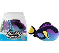 Lansay ZHU ZHU Aquarium - Merlin el pez Cirujano - Peluche Suave e Interactivo para niños a Partir de 4 años - Animal Interractf Rigolo & Mignon - Mini Universo Subacuático Encantado - No Necesita