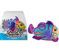 Lansay ZHU ZHU AQUARIUM - Sebastián el Pez Mandarín - Multicolor - Peluche suave e interactivo para niños a partir de 4 años - Creación de historias encantadas - Animal interactivo Rigolo- No necesita