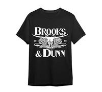 LANSHAN Brooks and Dunn Country Music T-Tshirts Camisetas y Tops Gift for Men(XX-Large)