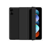 Lanshui Anti Drop Silicone Shell, Triple Fold Tablet Protective Case Suitable for Xiaomi 5 Pro-12.4 Inch(Negro)