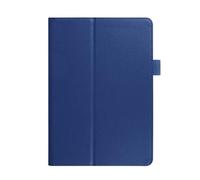 Lanshui - Funda plegable para tablet, funda inteligente de piel compatible con Samsung Galaxy Tab S9 SM-X710/S9 FE/S10 de 11 pulgadas (azul oscuro, Tab S9 X710)