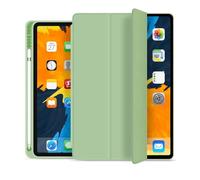 Lanshui - Funda protectora de piel sintética para Samsung Galaxy S7 Plus/S8 Plus/S7 FE SM-T970/SM-T975 SM-X800/X806/X805 de 12.4 pulgadas (verde claro, S8 Plus 31.5 cm)