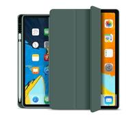 Lanshui - Funda protectora para tablet Samsung Galaxy S7 Plus/S8 Plus/S7 FE SM-T970/SM-T975 SM-X800/X806/X805 de 12.4 pulgadas (verde oscuro, S8 Plus 31.5 cm)