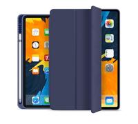 Lanshui - Funda protectora para tablet Samsung Galaxy S7 Plus/S8 Plus/S7 FE SM-T970/SM-T975 SM-X800/X806/X805 de 12.4 pulgadas (azul oscuro, S7 FE 12.4 pulgadas)