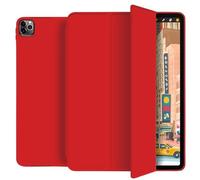 Lanshui - Funda protectora para tablet Samsung Galaxy S7 Plus/S8 Plus/S7 FE SM-T970/SM-T975 SM-X800/X806/X805 de 12.4 pulgadas (rojo, S7 FE 12.4 pulgadas)