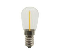 Lanshui, Pack de 40, Bombilla LED AC12 V T26 0,5 W IP65 Carcasa de cristal | Lámparas de refrigerador E14/E12/E17(6500K Cool White, 12V E14)