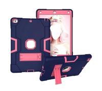 Lanshui Silicone Anti Drop Shell, Protective Cover Suitable for iPad Pro 11 Inch 2022/2021/2020 Universal(Dark Blue+Rose Red)