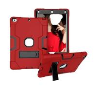 Lanshui Silicone Anti Drop Shell, Protective Cover Suitable for Samsung Galaxy Tab A8-10.5 Inch X200/X205(Red+Black)