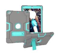 Lanshui Silicone Anti Drop Shell, Protective Cover Suitable for Samsung Galaxy Tab S6 Lite 10.4 P615/P610/P613/P619(Grey+Mint Green)