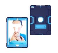 Lanshui Silicone Anti Drop Shell, Protective Cover Suitable for Samsung Galaxy Tab S9+/FE+ SM-X810/X818U 12.4 Inch 2023(Dark Blue+Blue)