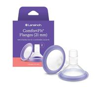 Lansinoh ComfortFit Bridas para extractor de leche, tamaño 21 mm, 2 unidades