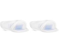 Lansinoh Discos Absorbentes de Lactancia Desechables Blue Lock, 60 unidades, Blanco (44265) (Paquete de 2)