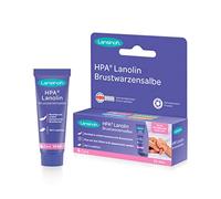 Lansinoh HPA Lanolin - Pomada para pezones (10 ml, 100% natural, calma y protege los pezones cansados, climáticamente neutra