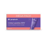 Lansinoh HPA Lanolina ungüento para pezones, 2 x 40 ml, 100 % natural y climáticamente neutro, calma y protege los pezones estresados