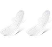 Lansinoh Plantillas para cuna - 10 unidades - extra absorbentes y transpirables - para un flujo de semana fuerte y los primeros días después del nacimiento (Paquete de 2)