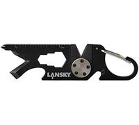 Lansky Afilador unisex para adultos, 8 en 1, negro, 9 cm