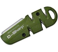 Lansky D-SHARP - Afilador de cuchillos (diamante, cuadrado), color verde