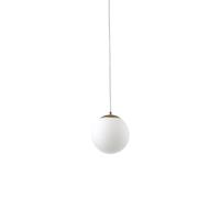 LANTANB Lámpara de araña redonda de hierro creativa, con casquillo E14, lámpara colgante de un solo cabezal, altura ajustable, ideal para la decoración del techo del comedor o dormitorio.