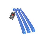 Lantelme Calzador de 50 cm | 3 unidades | con selección de colores | plástico | largo y estable (Azul)