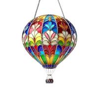 Lanter de Globo aerostático - Decoración de Globos aerostáticos, Decoración de césped | de Linterna manchada, Decorativos de acrílico para césped, decoración-del hogar Encantadora 2D pa