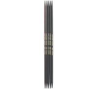 Latern Moon Doble Puntiagudo Agujas, Negro, 20cm, 4,00mm, 5
