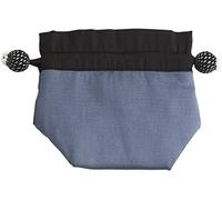 Lantern Moon - Lantern Moon Arctic (Azul) Seda Mezcla Puntada Marcador Accesorio Pouch con Cordón - 1 Pedazo