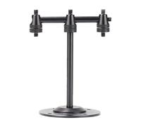 Lantern Pole, Light Stand, Aluminum Alloy Lightweight Compact Stable Base Secure Mounting Portable Reliable, Light Holder for Camping Picnic Outdoor Activities, 4.96*3.77*2.95Inches, Black