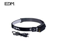 Lanterna Frontal con Sensor COB - 5W / 300 Lumens EDM